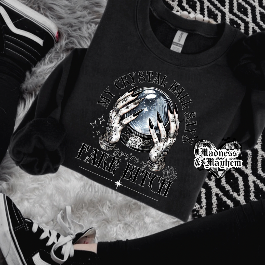 Crystal ball Exclusive sweatshirt (finished product)