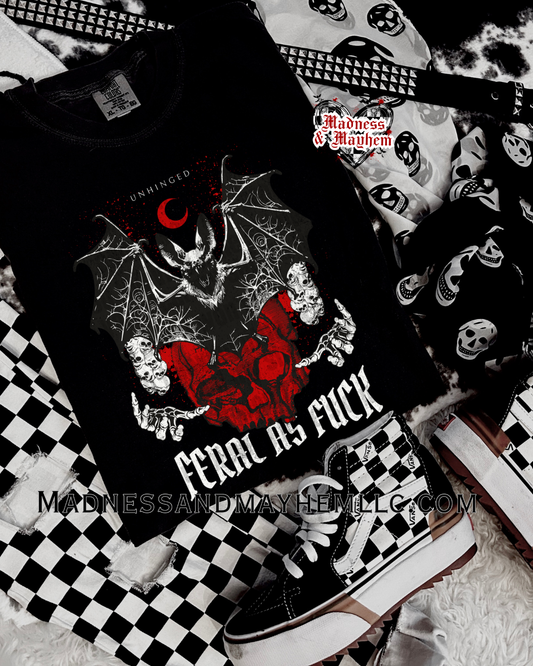 Feral af bat shirt