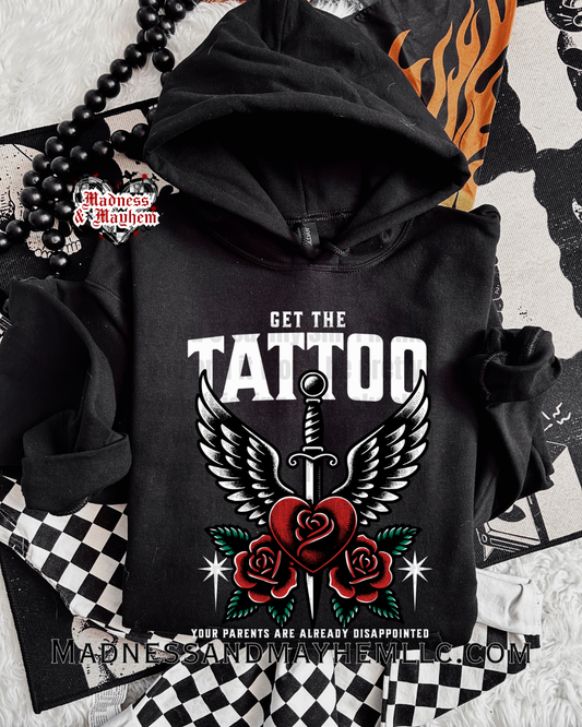 Get the tattoo hoodie