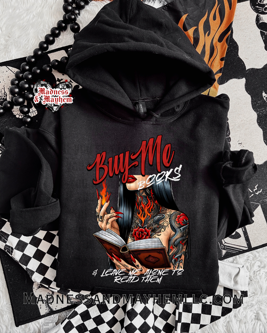 Buy me books hoodie