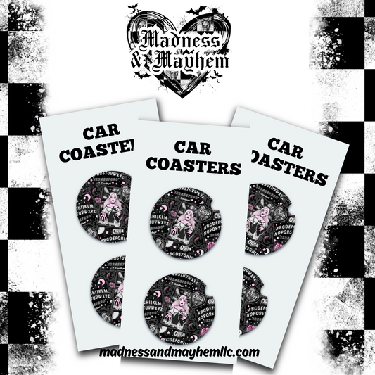 High Priestess Car Coaster (Finished Product) by