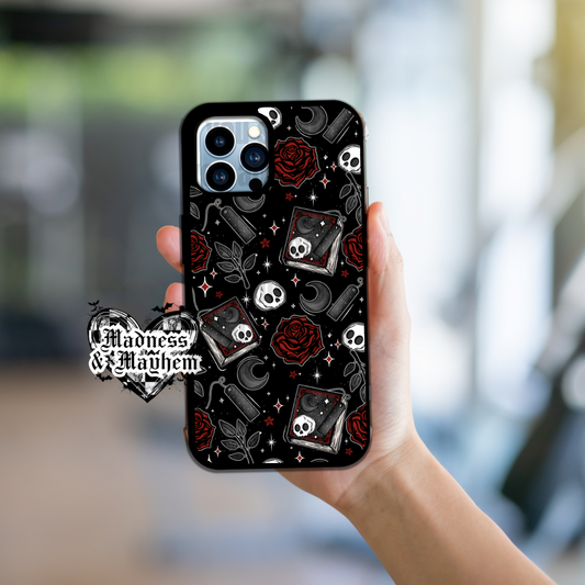 Trigger warning seamless iPhone Case