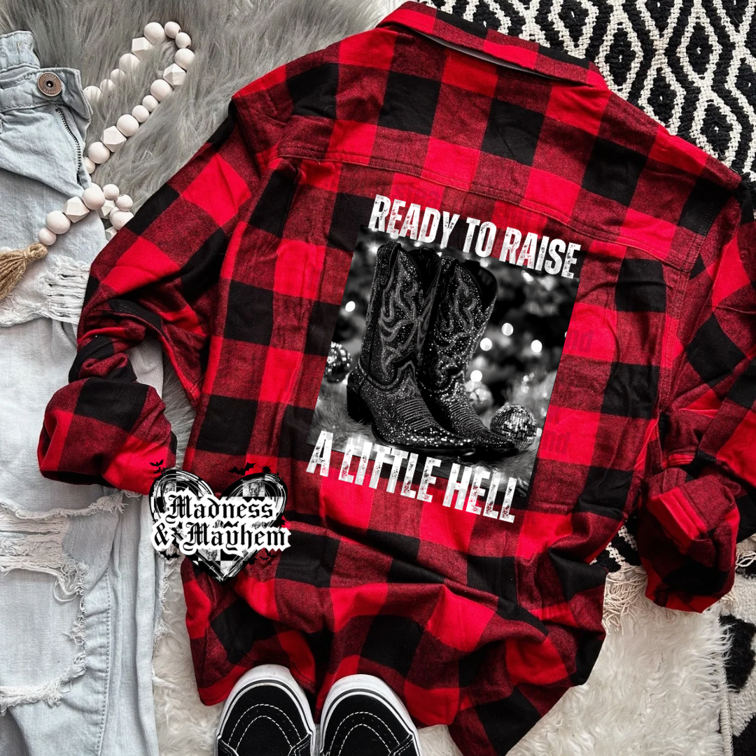 Raise Hell Flannel