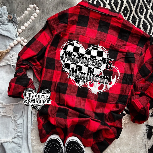 Madness & Mayhem Flannel