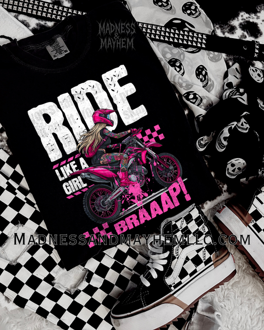 Ride like a girl Shirt