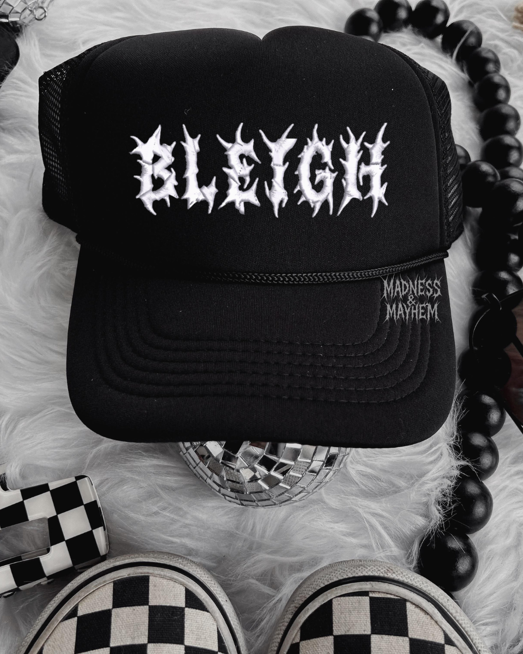 Bleigh embroidered Trucker Hat