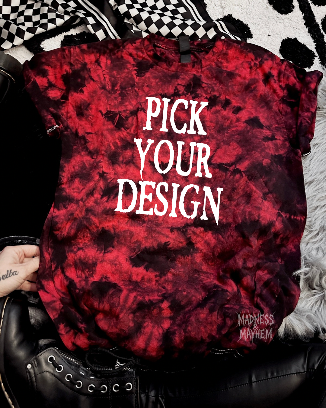 Pick your design tie dye Shirt