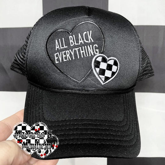 All black everything Trucker Hat