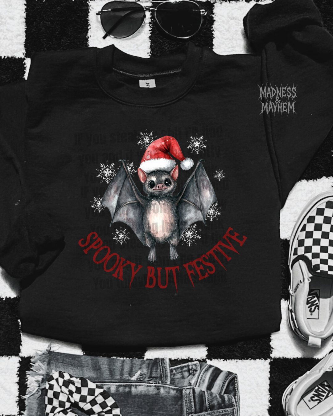 Spooky festive sweatshirt