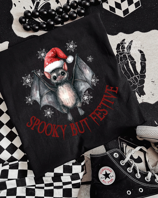 Spooky festive tshirt