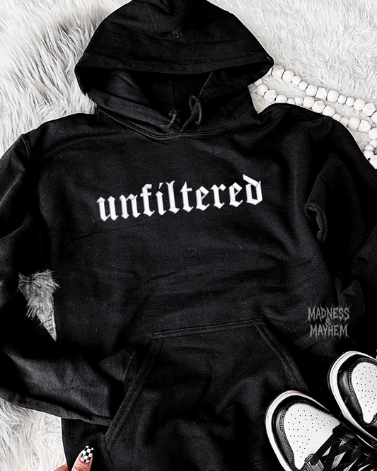 Unfiltered Embroidered Hoodie