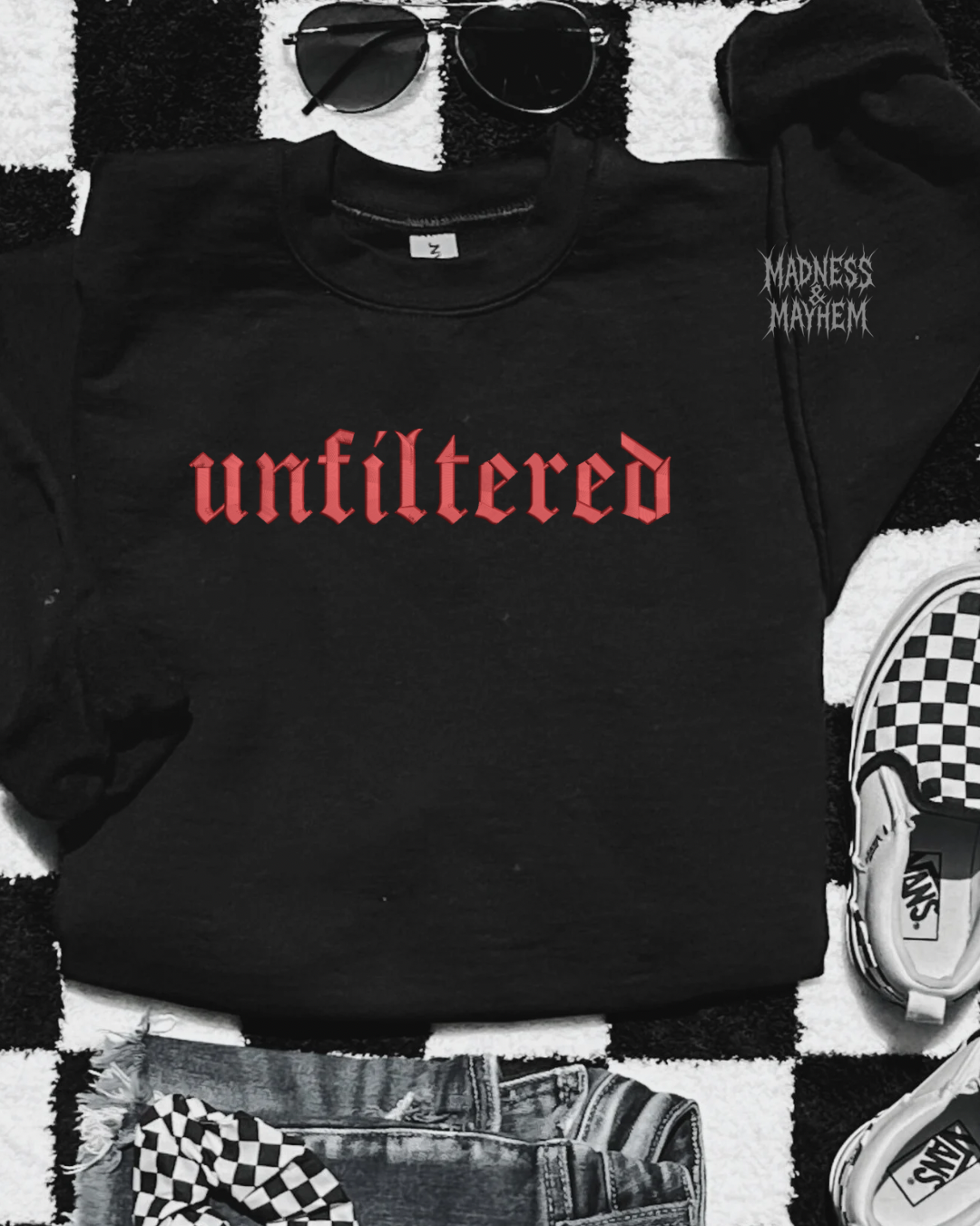 Unfiltered embroidered sweatshirt