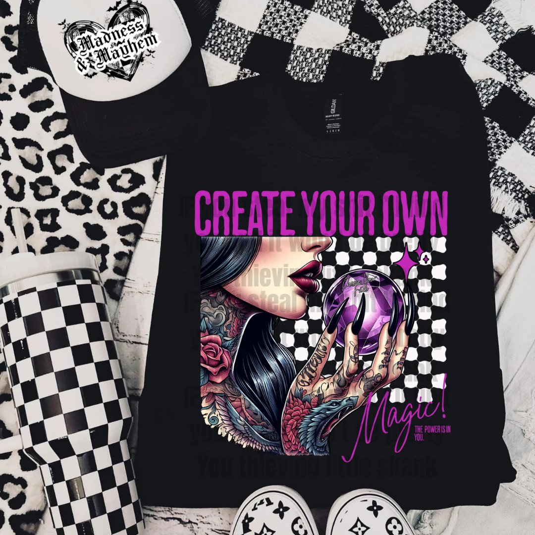 create your own magic Shirt (finished product)