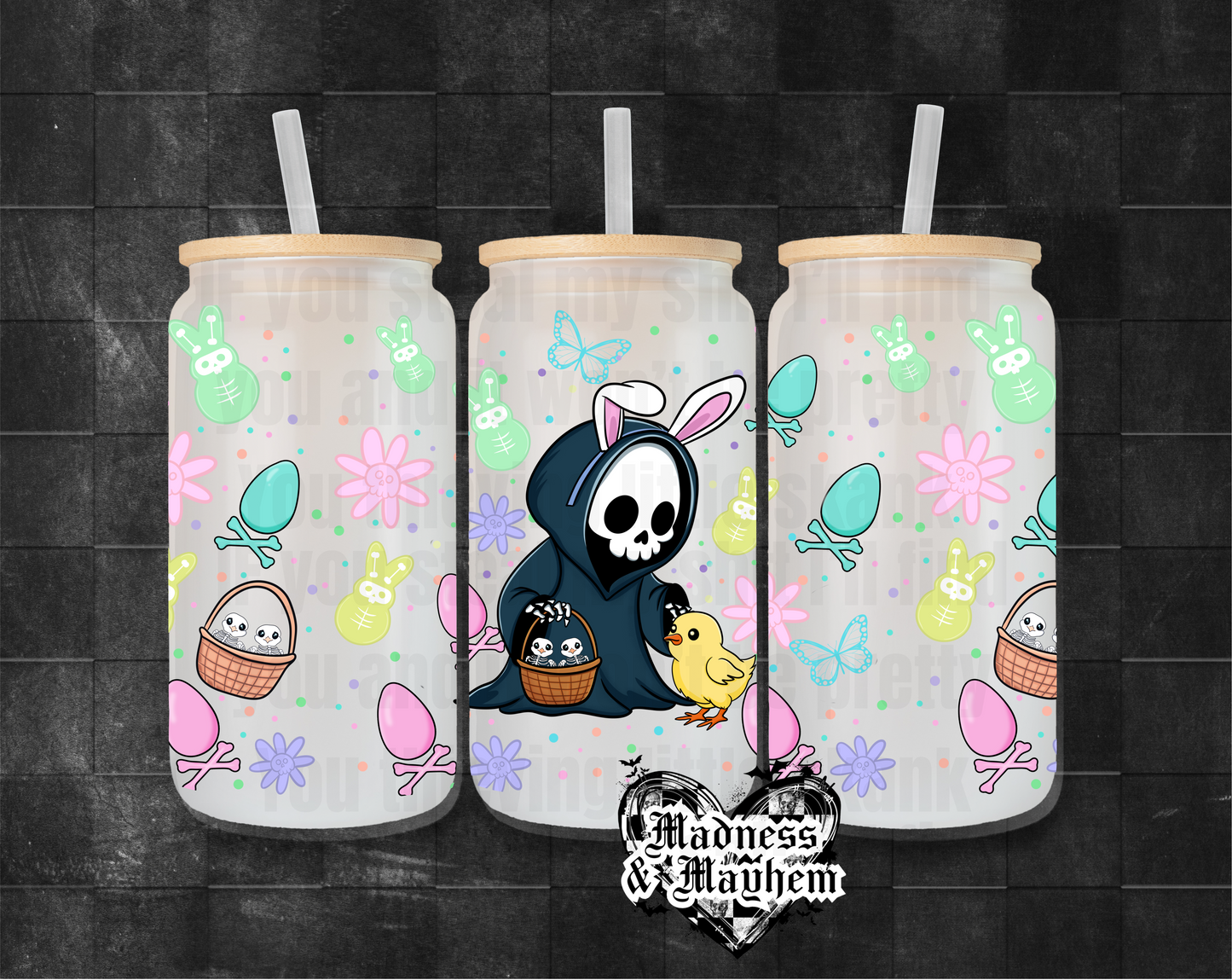 Easter grim Libby Glass