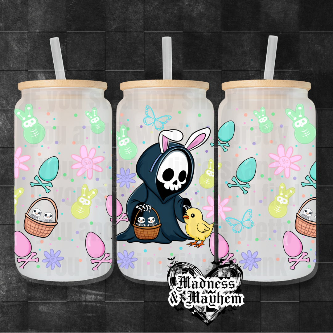 Easter grim Libby Glass