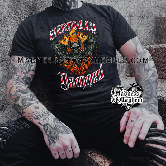 Mens eternally damned Shirt (finished product)