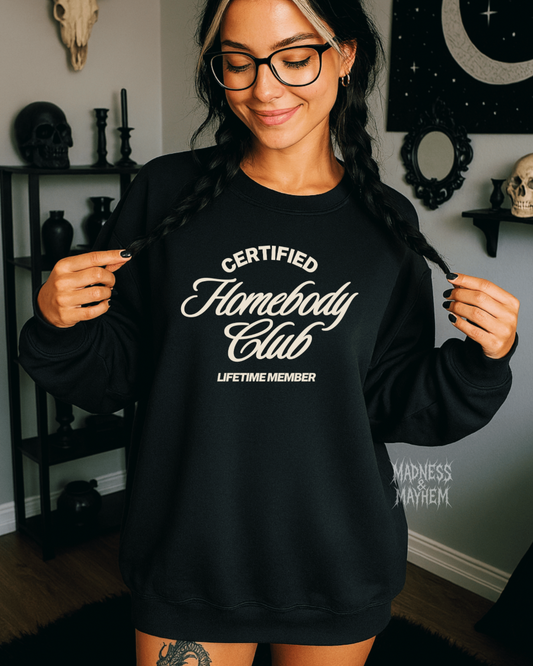 Homebody club sweatshirt