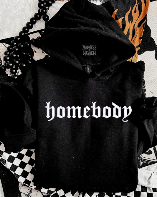 Homebody Embroidered Hoodie