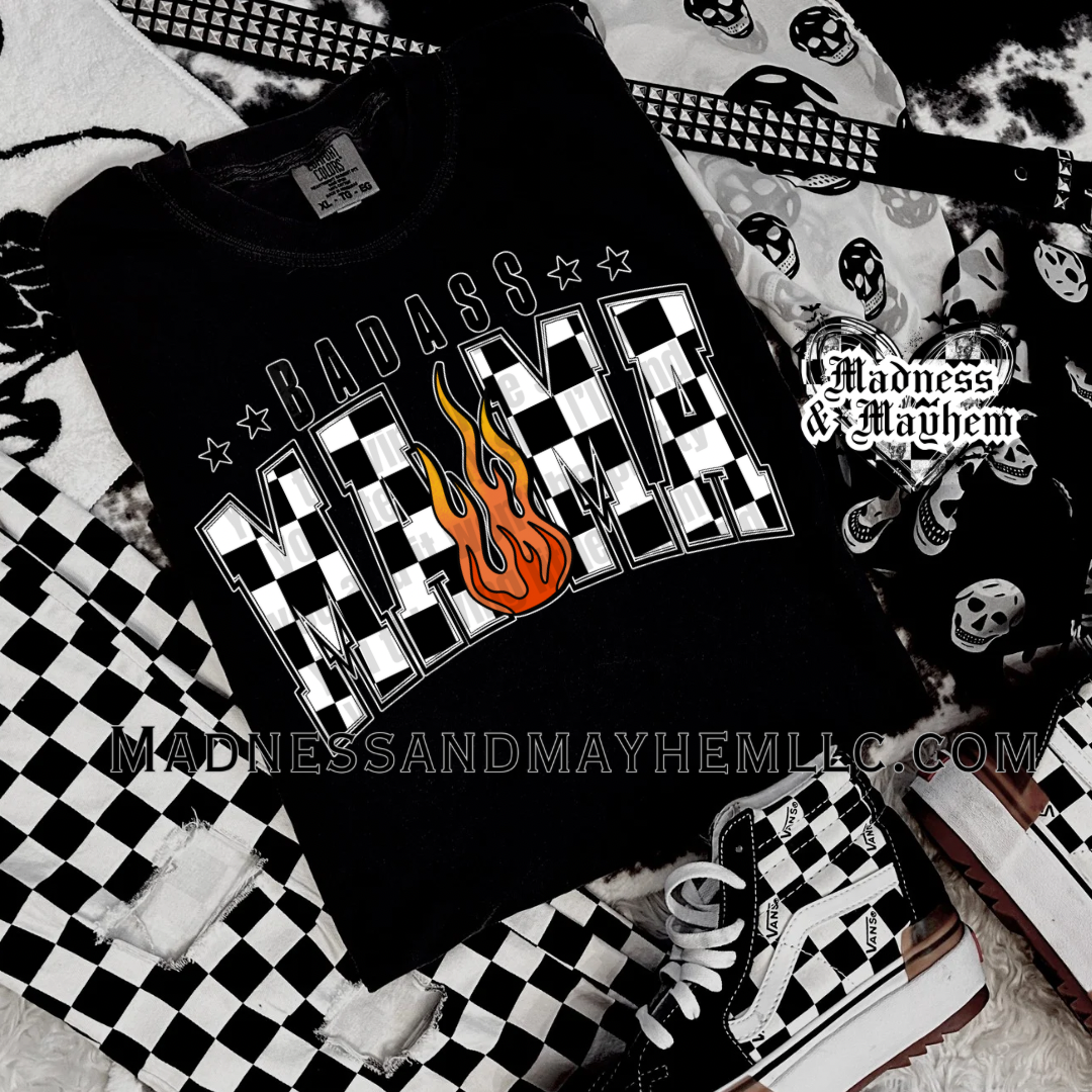 Badass Mama shirt (finished product)