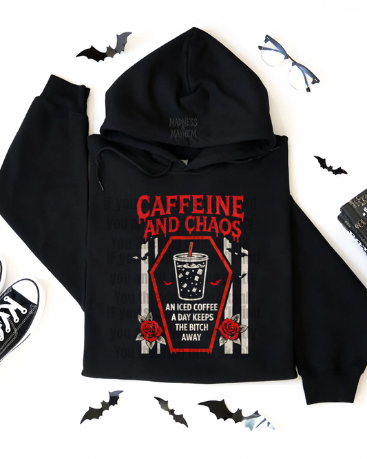An iced coffee a day hoodie