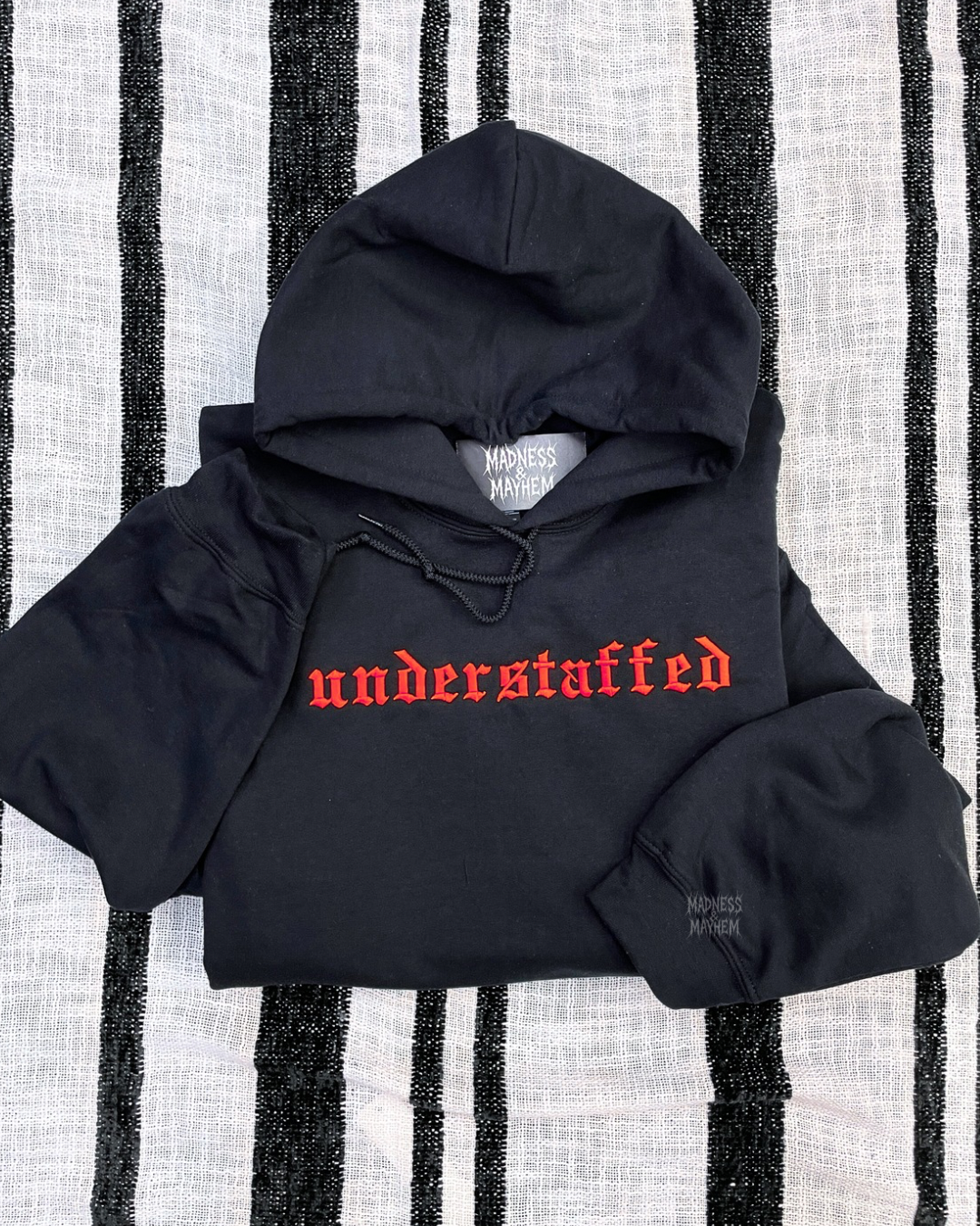 Understaffed Embroidered Hoodie