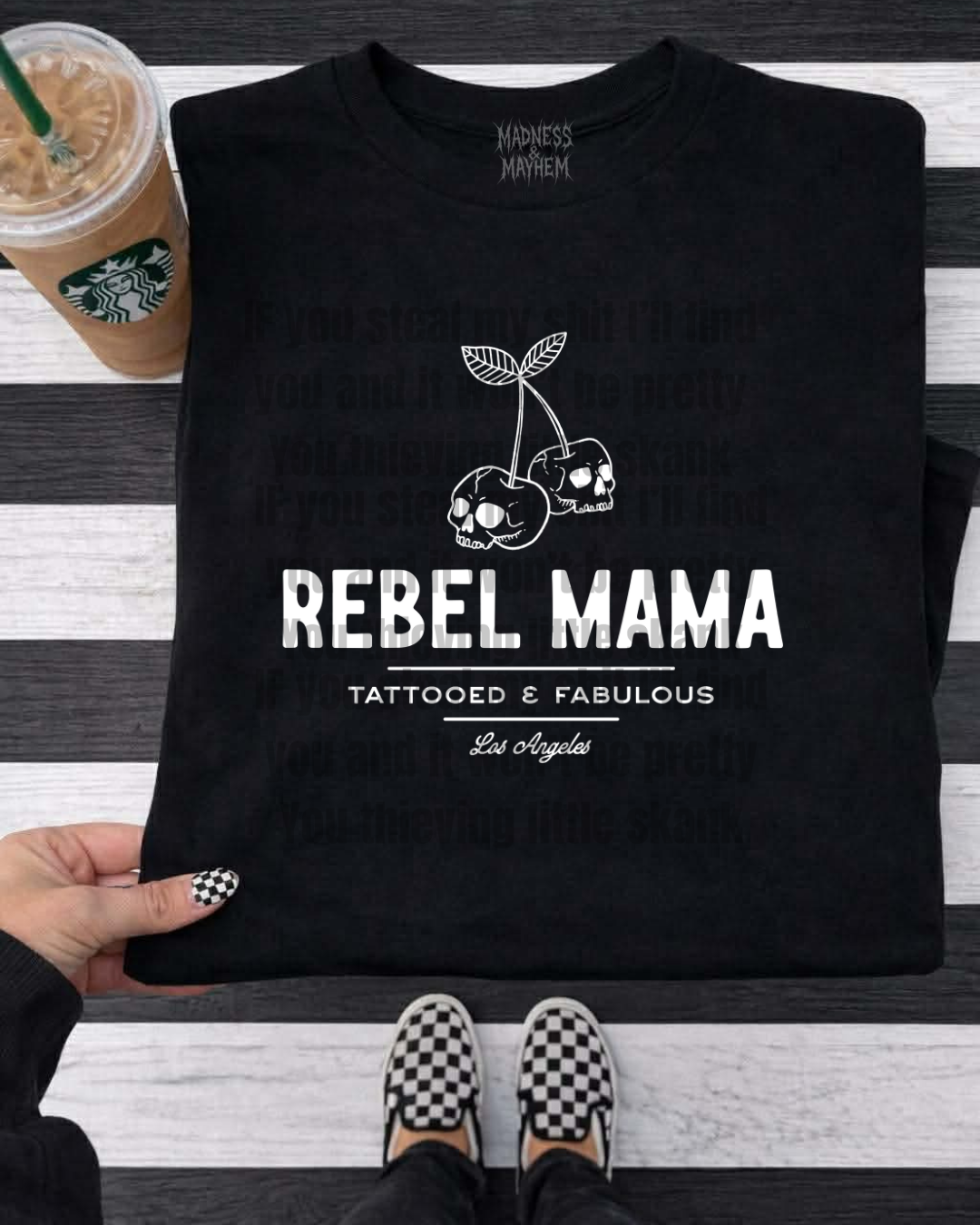 Rebel mama shirt