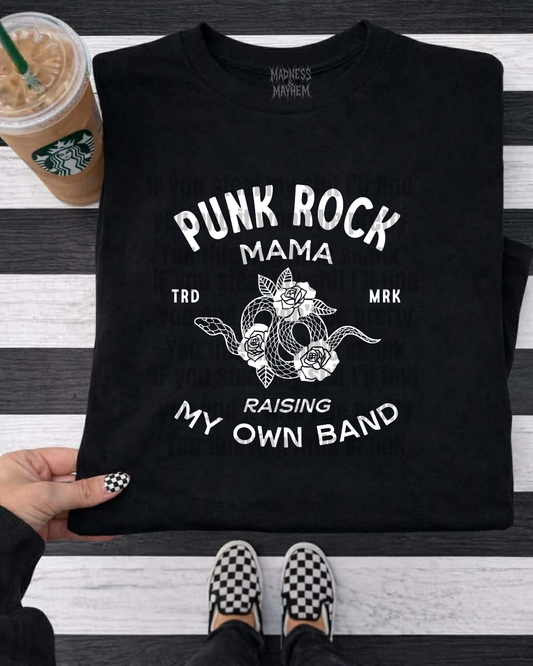 Punk rock mama shirt