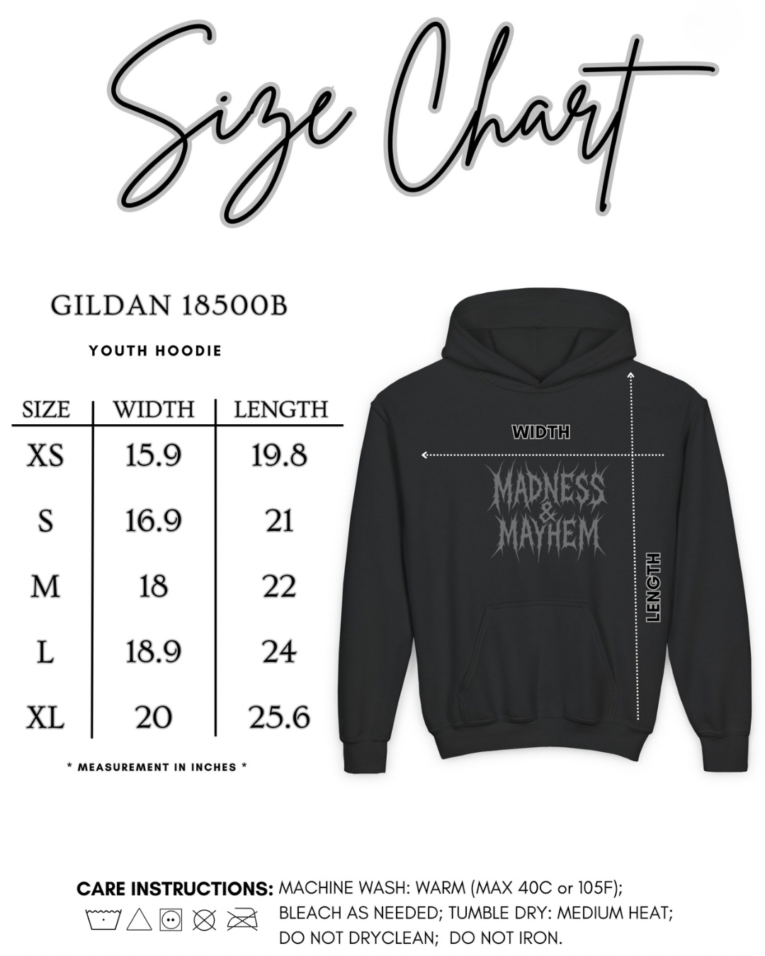 Kids crashout queen embroidered hoodie