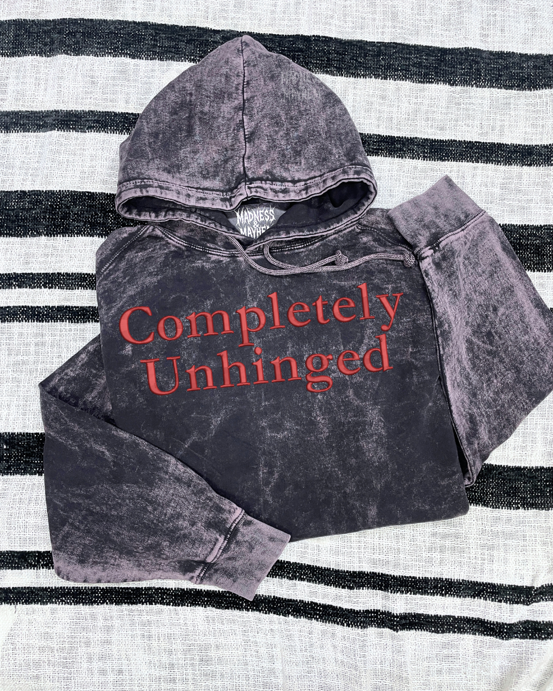 Completely unhinged mineral wash Hoodie