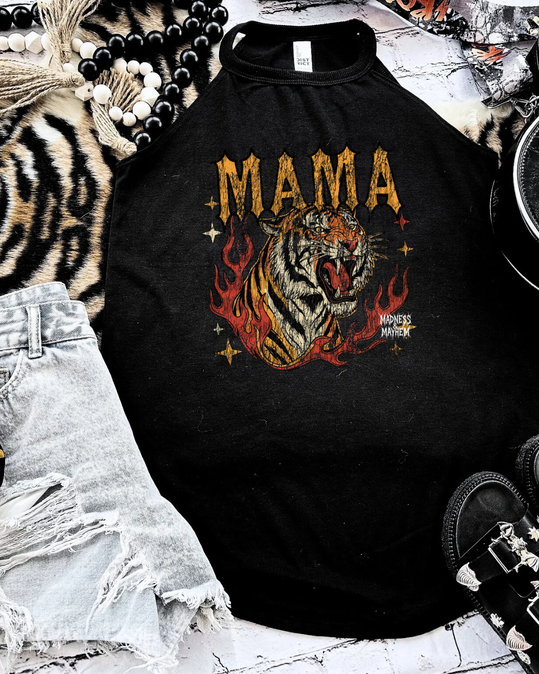 Mama tiger rockstar tank