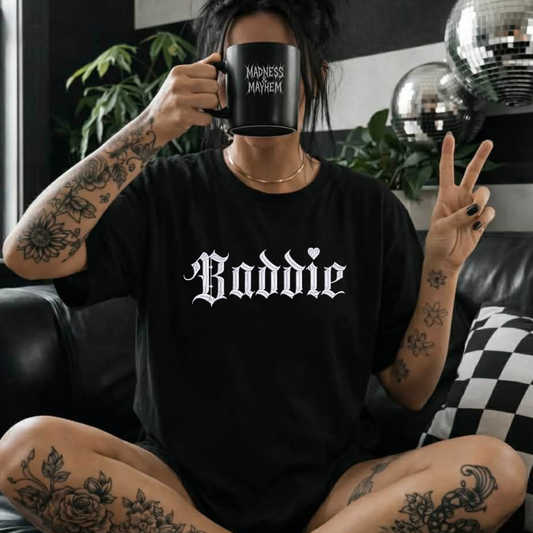 Baddie Embroidered Tshirt