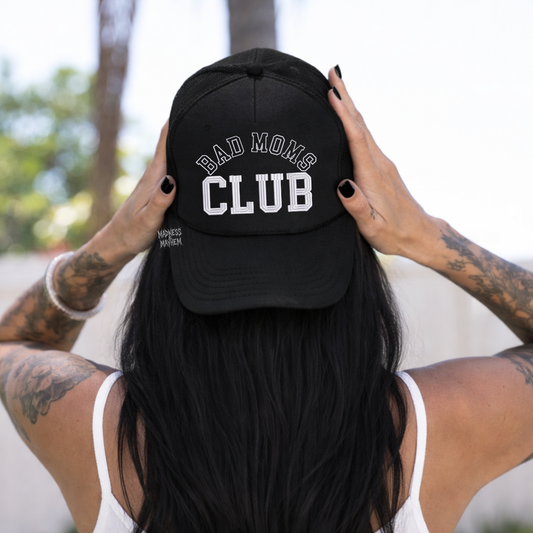 Bad moms club embroidered Trucker Hat