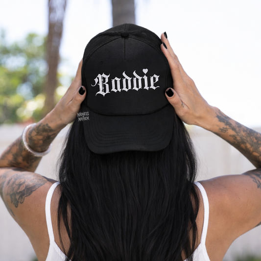 Baddie embroidered Trucker Hat