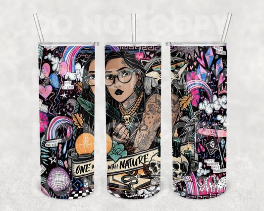 One With Nature 20z Tumbler Wrap (sublimation transfer)