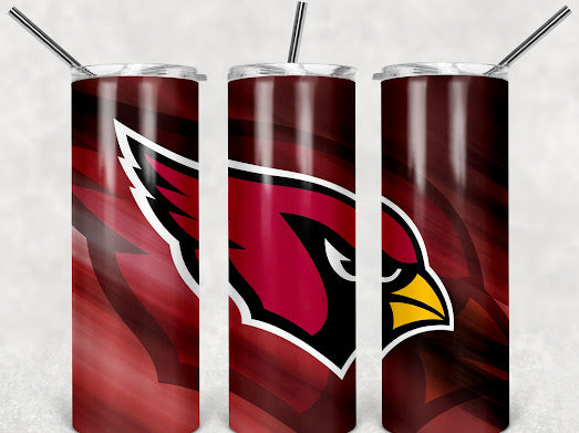 Cardinals football 20z Tumbler Wrap (sublimation transfer)