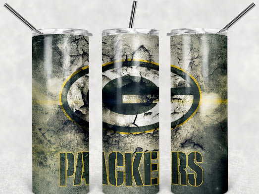 Packers football 20z Tumbler Wrap (sublimation transfer)