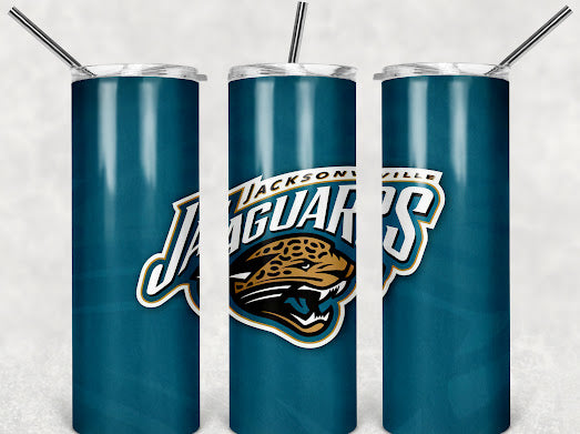 Jacksonville football 20z Tumbler Wrap (sublimation transfer)