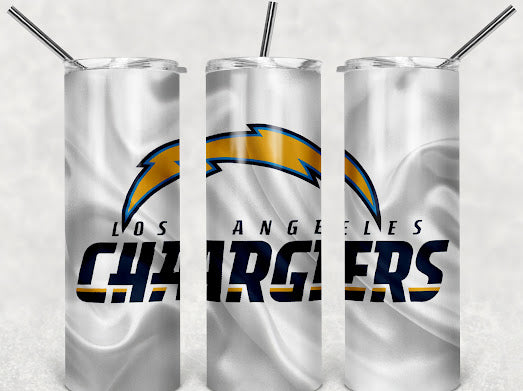 Chargers football 20z Tumbler Wrap (sublimation transfer)