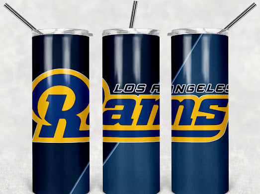 Rams football 20z Tumbler Wrap (sublimation transfer)