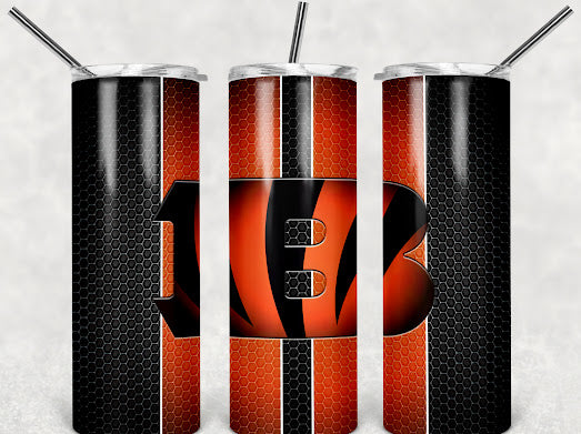 Cincinnati football 20z Tumbler Wrap (sublimation transfer)