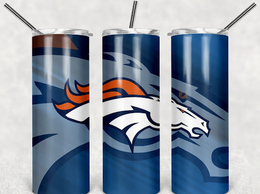 Denver football 20z Tumbler Wrap (sublimation transfer)