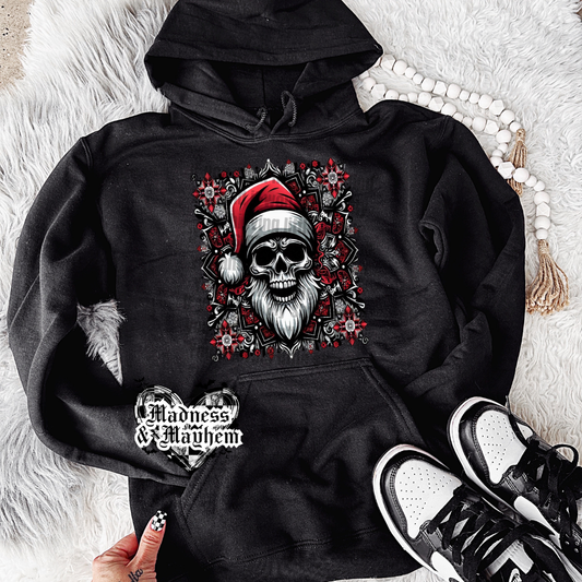 Santa ugly sweater hoodie (finished product)