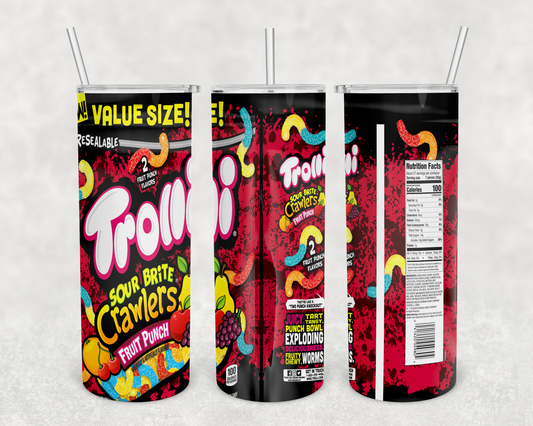 Trolli 20z Tumbler Wrap (sublimation transfer)