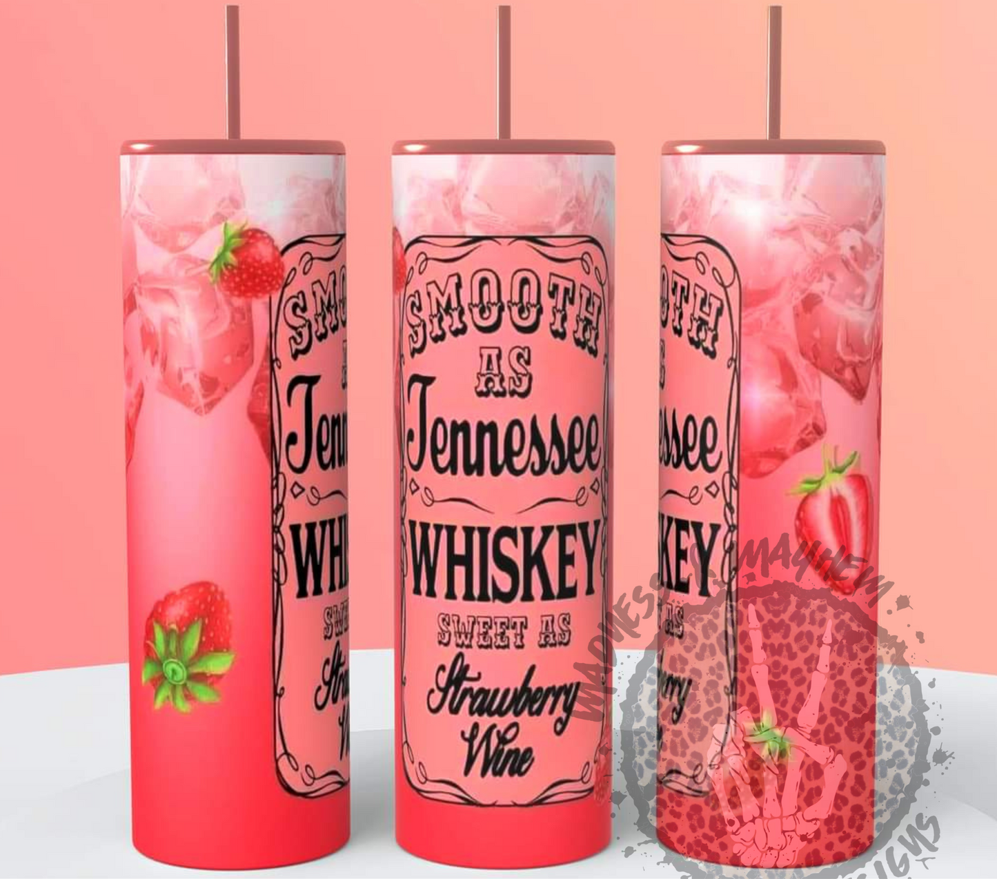 Tennessee Whiskey 20z Tumbler Wrap (sublimation transfer)