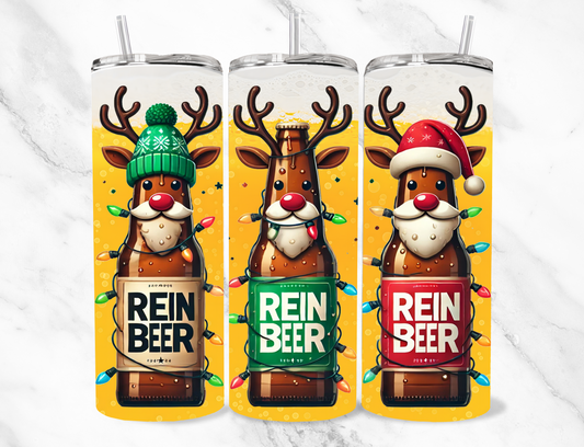 Rein Beer Tumbler wrap 20z Tumbler Wrap (sublimation transfer)