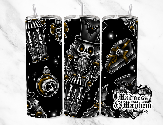 Haunted nutcracker 20oz Tumbler (finished product)