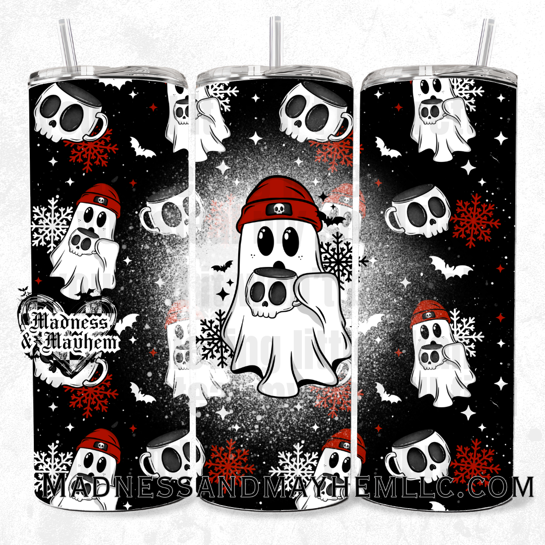 winter ghost 20oz tumbler