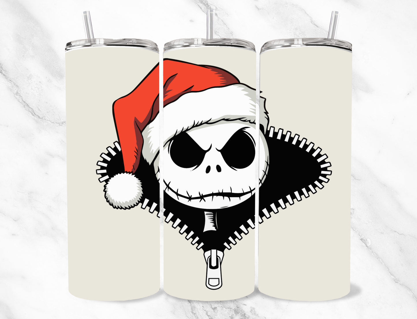 Santa JackTumbler wrap 20z Tumbler Wrap (sublimation transfer)