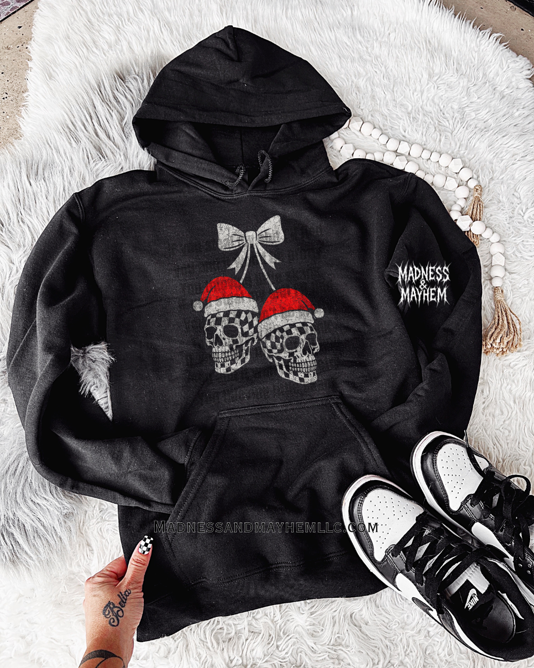 Christmas cherry hoodie