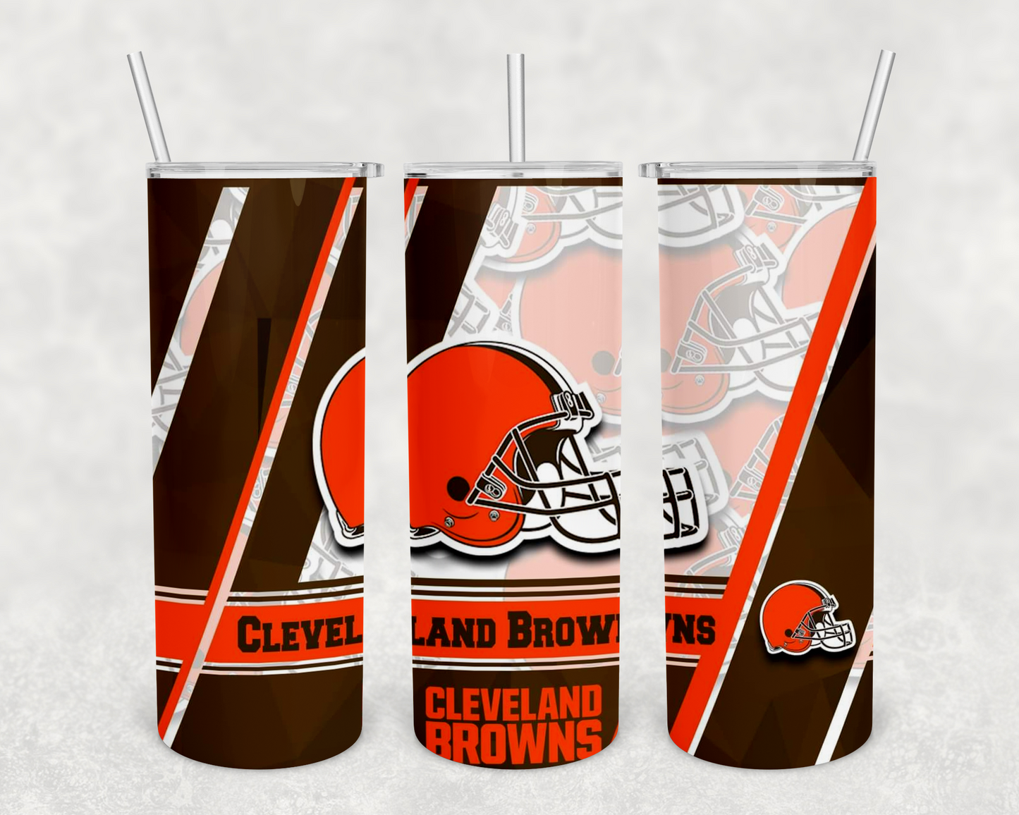 Cleveland Browns 20 oz tumbler (finished product)